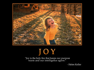 Motivational wallpaper on Joy : Joy is the holy fire that keeps Quote ...