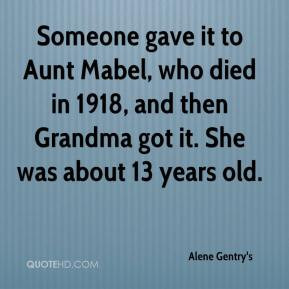 death of an aunt quotes