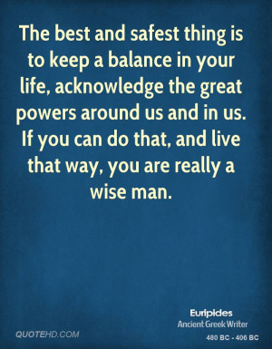 Balancing Your Life Quotes