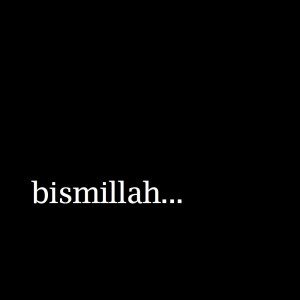 Bismillah al rahman alRahim: 