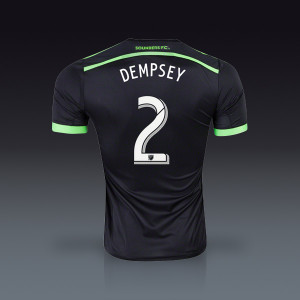 adidas Clint Dempsey Seattle Sounders Authentic Third Jersey 2015