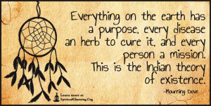 Everything on the earth has a purpose, every disease an herb to cure ...