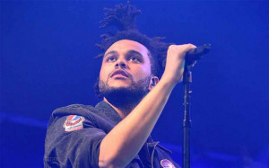 The Weeknd performs at the O2 Arena in London Photo: Gus Stewart