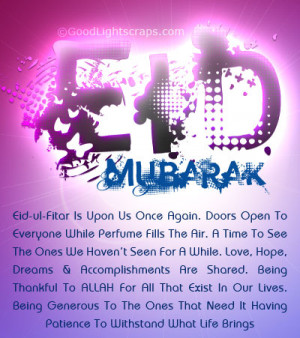 Eid Sms, Shayari, Messages, Poems, Quotes