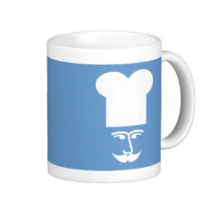 French Chef - Funny Moustache Humour Coffee Mug