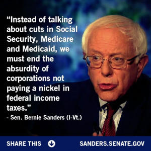 The right way to make a federal budget - Sen. Sanders, Los Angeles ...