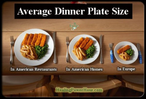 Portion Size- Watch your portion size, we are eating way more than ...
