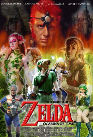 The Legend of Zelda Ocarina of Time Movie Poster by MistyDawn132