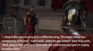 And how did the opportunity to work in Ryse come along?