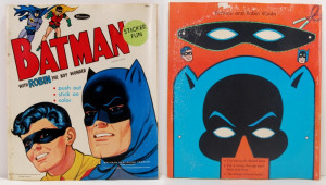 batman 1966 robin sticker fun book
