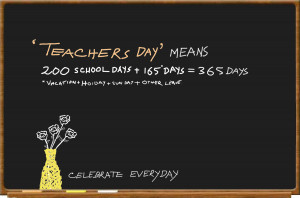 Teachers day