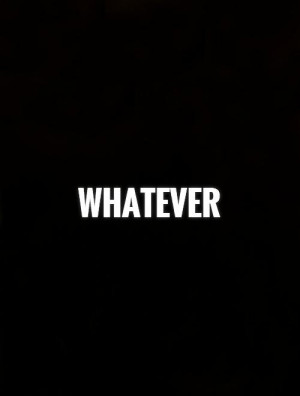 Whatever I Don 39 t Care Quotes