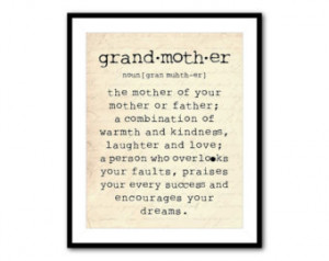 Grandmother Art Work Inspirational Quotes