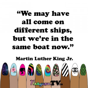 ... diversity of the nail art community. | #nails #quotes #diversity