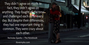 ... Sex, Intelligence #romance #love #quote #NicholasSparks #TheNotebook