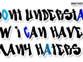ghetto sayings photo: Quote many-haters.png
