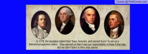 Founding Fathers Profile Facebook Covers
