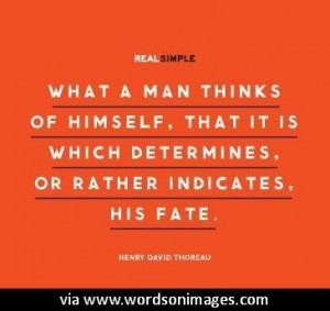 Quotes by henry david thoreau
