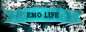 Emo Life Quote Facebook Cover