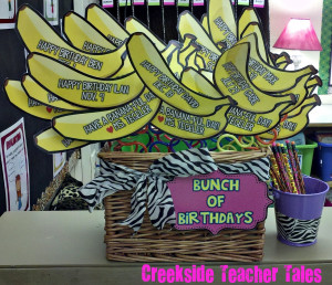 made this behavior chart to fit with my jungle theme!