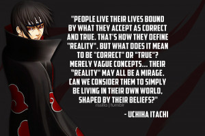 naruto quotes itachi