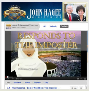 John Hagee Ministries Responds to THE IMPOSTER!