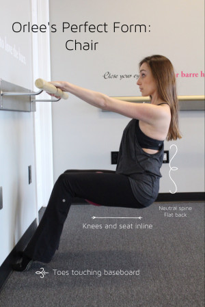 Perfect Form at the Barre: Chair