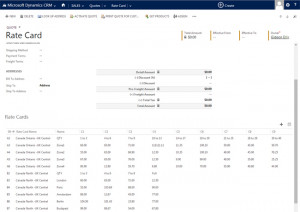 ... - Managing Rate Cards (Tables) in Dynamics CRM and CRM Quote Entity