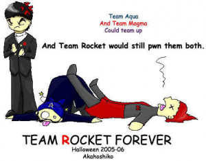 Team Magma and Aqua Join Forces - team-rocket Photo