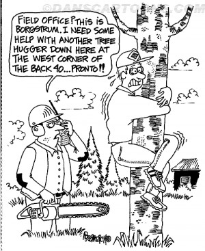 Logging Forestry Cartoon 07 a Cartoon Image and funny joke for license ...