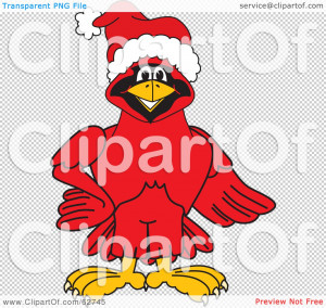 Flag Red Cardinal Character