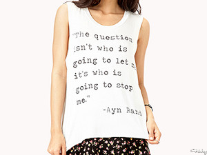Forever 21 Cites The Philosophies Of Ayn Rand With Their 