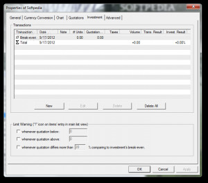Quotes Assistant - From this tab the users can view the transactions ...