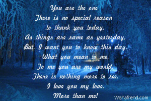 Back > Pix For > You Mean So Much To Me Poems