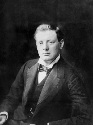 Winston Churchill em 1900