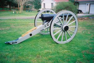 Civil War Cannon Carriage