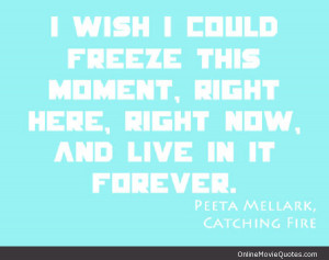 catching fire hunger games movie quote