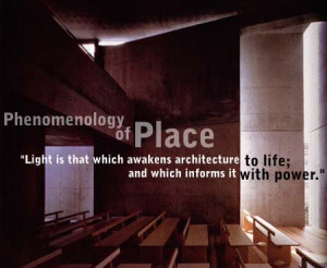 Church of The Light Phenomenology of Place