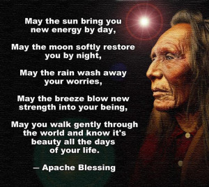 May the sun bring you new energy by day, May the moom softly restore ...