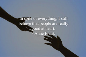... image include: diary of anne frank, good, heart, history and holocaust