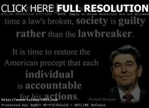 Memorial Day Quotes Of Ronald Reagan