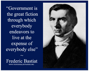 Frederick Bastiat – Government is Fiction