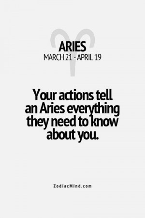 Little Things About Aries! (Zodiac Sign)