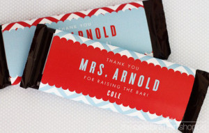 Free Printable Candy Bar Wrappers Teacher Appreciation