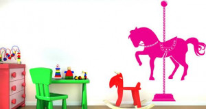 one enjoys going around in a carousel? Bring this merry go round ...