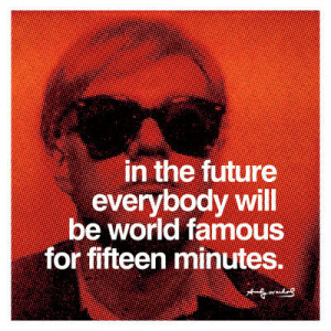 ... Warhol studied Commercial Art. He then moved then moved to New York to