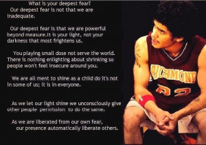 Our Deepest Fear Coach Carter Coach carter quotes