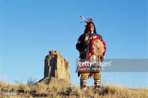 High-Res Stock Photography: UTE INDIAN CHIEF AT UTE MOUNTAIN TRIBAL…
