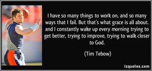 More Tim Tebow Quotes