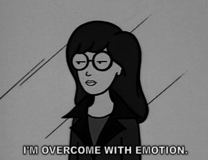 funny text cartoon daria 90s MTV sarcasm emotion nineties